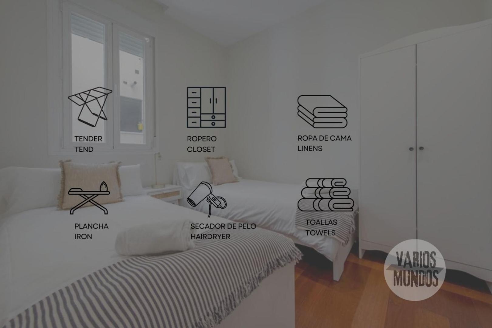 Premium Apt 10Pax En Plaza Espana-Gran Via Madrid Eksteriør bilde